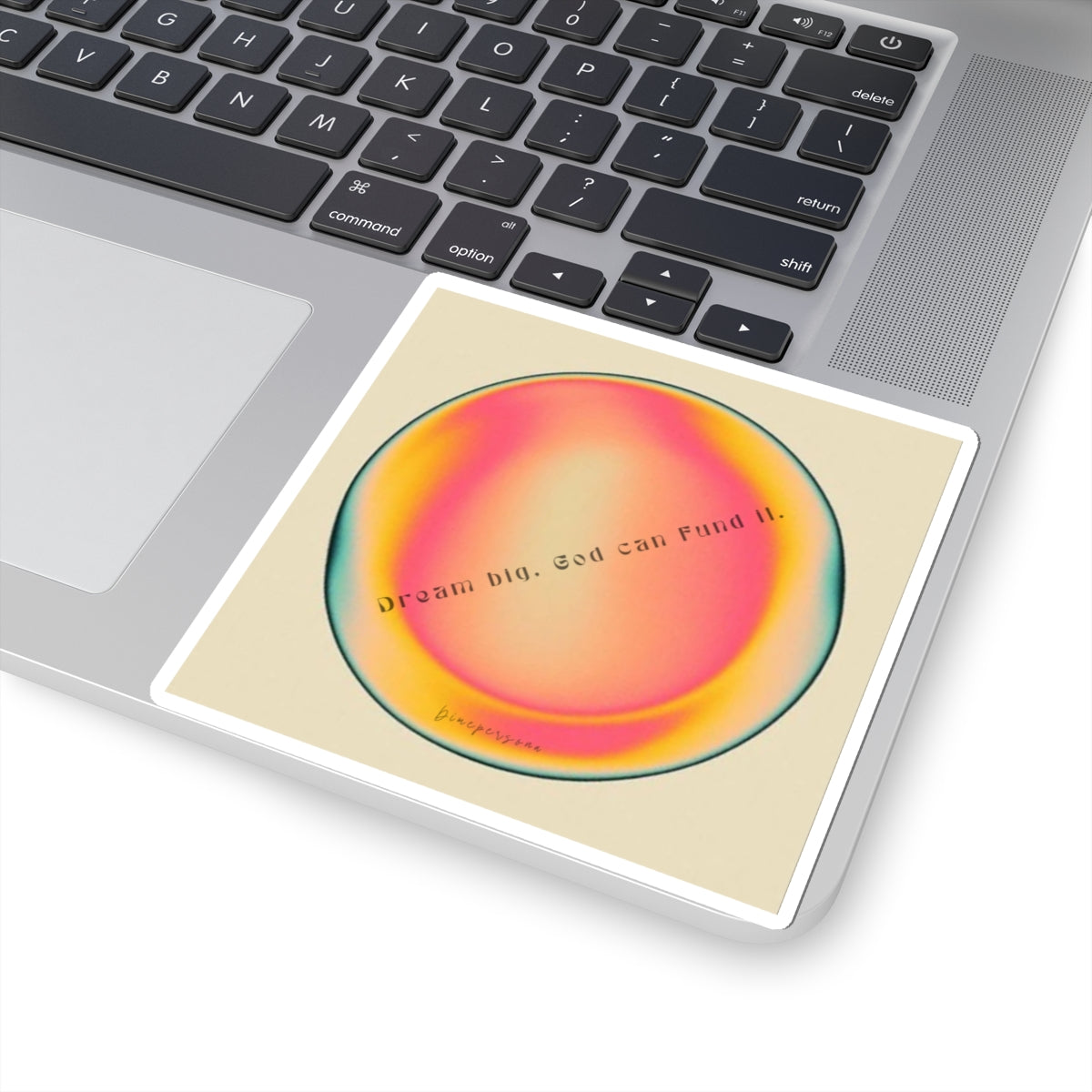 Girly Faith Sticker
