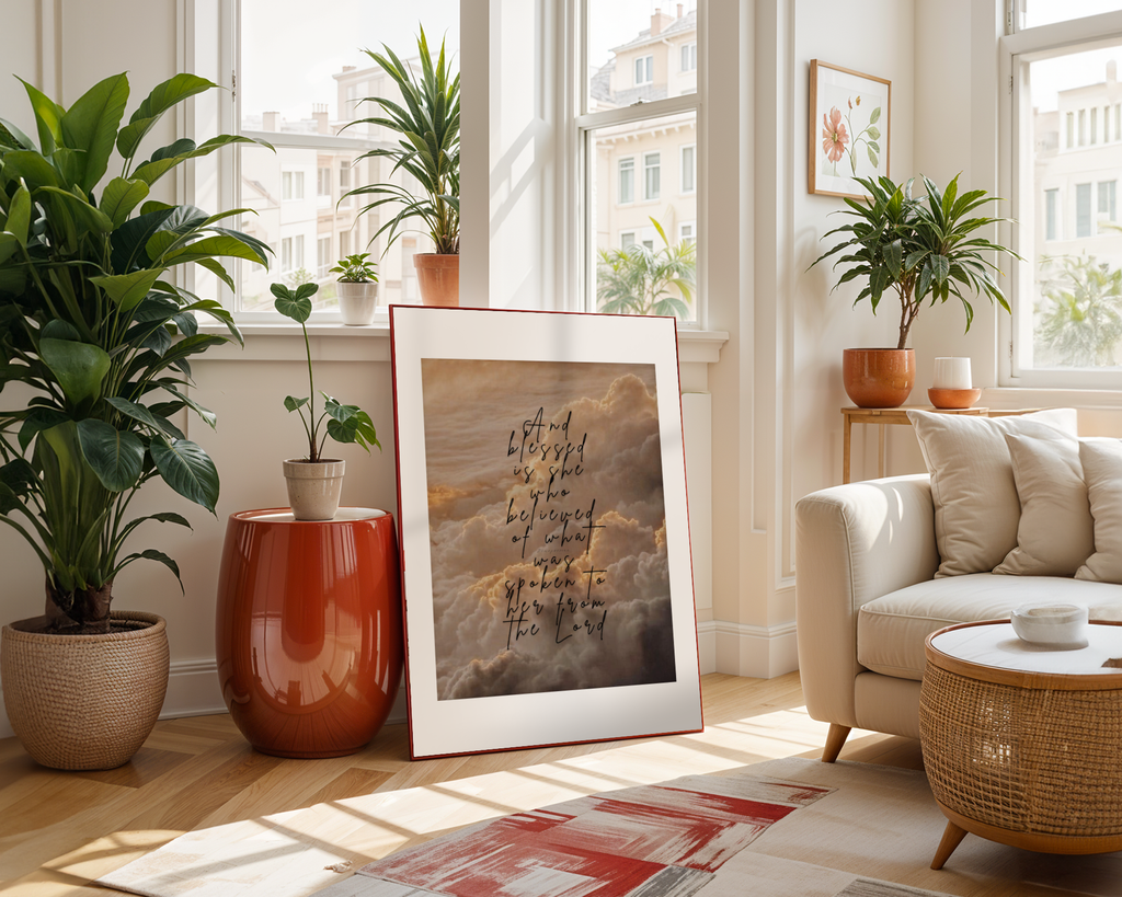 Make Every Wall Speak Life, Faith Filled and Inspirational Wall Art Prints (Made Just for You) Faith Decor