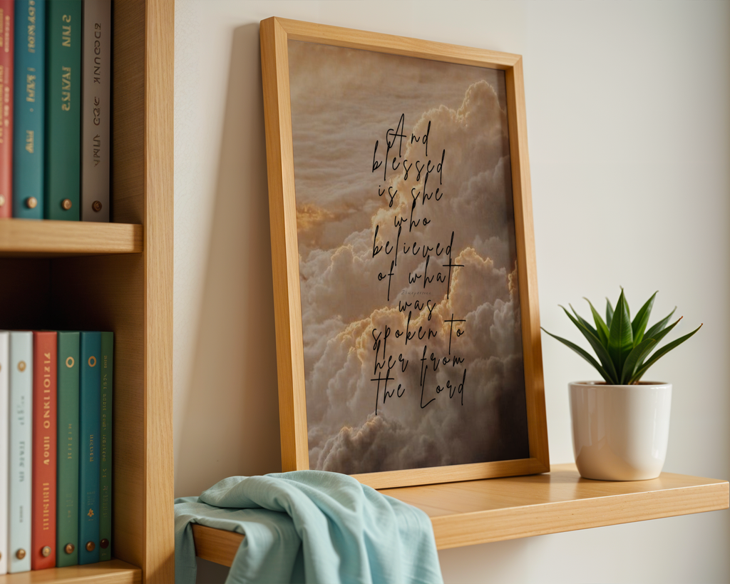 Make Every Wall Speak Life, Faith Filled and Inspirational Wall Art Prints (Made Just for You) Faith Decor